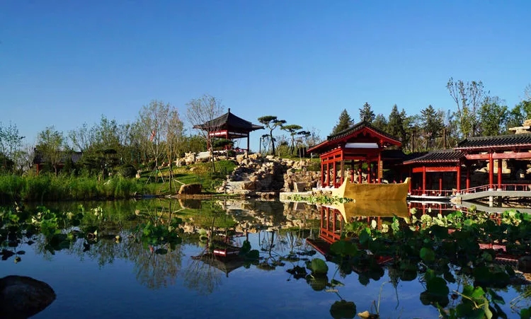 政企联合 多方共建 至诚合作 共创共赢〡tyc5997太阳集团承建邢台园博园项目获多方高度赞誉